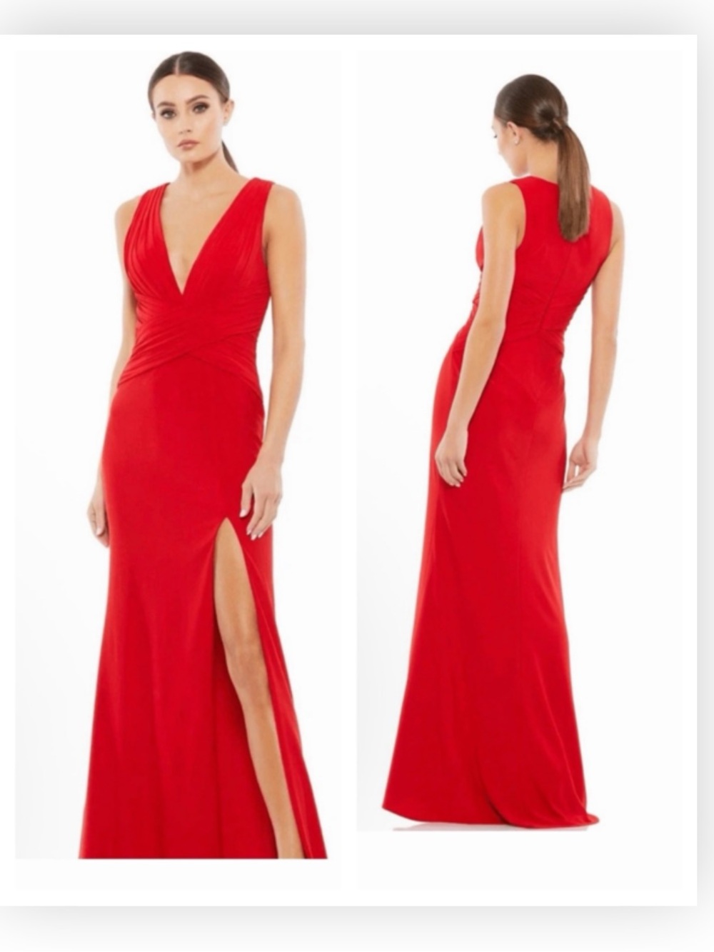 Mac Duggal 55703 Sleeveless Formal Gown NWT $398